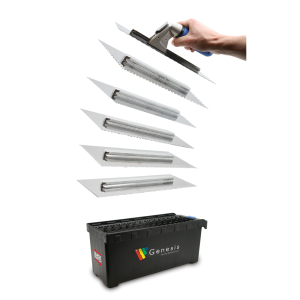 Genesis Quickswitch Ceramic Trowel Set With 6 Blades