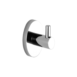 Agua Diamond Chrome Single Robe Hook