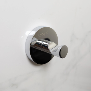 Agua Amber Chrome Single Robe Hook 