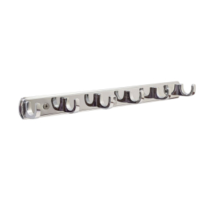 Allied Chrome 6-Peg Robe Hook