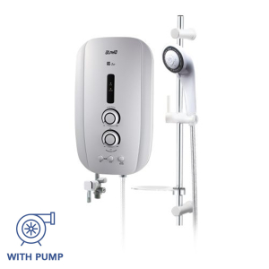 Alpha White Normal Instant Water Heater With Pump
