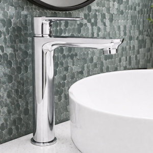 Bri Ava Chrome Tall Basin Mixer