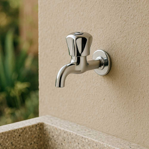 Bri Belinda Chrome Bib Tap 