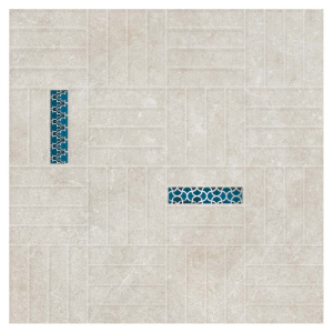 Casablanca Geo Ivory Floor Tile - 60X60cm 