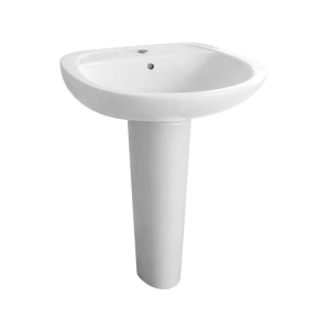 Cassara Sofia Washbasin & Clifton Pedestal Set - 62cm