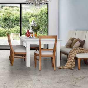 Cordia Beige Ceramic Floor Tile Lifestyle