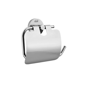 Donald Round Toilet Paper Holder With Flap