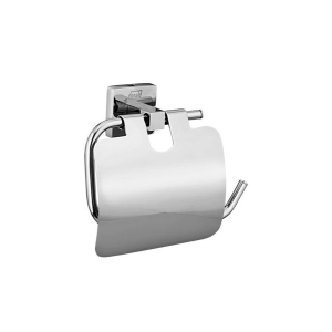 Donald Square Toilet Paper Holder With Flap