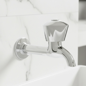 Donald Duravit Chrome Long Bib Tap 