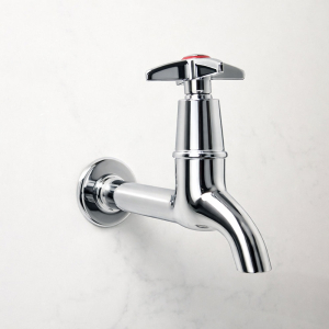 Donald Star Chrome Long Bib Tap