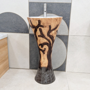 Donald Gravity Forest Freestanding Basin - 43X43X84cm