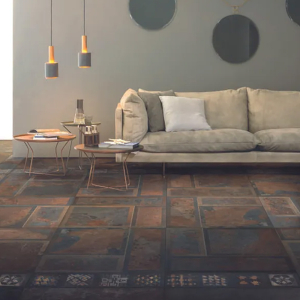Gemma M.Havana Geo Brick Floor Tile Mood Image