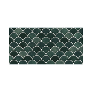Gemma Ocean Geometric Green Wall Tile - 30X60cm