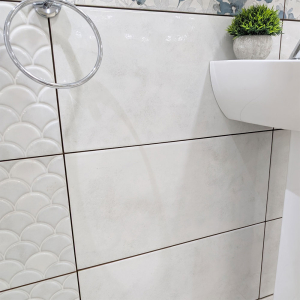 Gemma Ocean White Wall Tile - 30X60cm