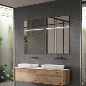 Gemma Star Geo Grey Wall Tile - 25X75cm 