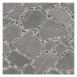 Ardesia Geo Grey Floor Tile - 60X60cm
