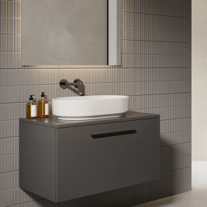 i.life White Oval Counter Top Basin - 55X36cm