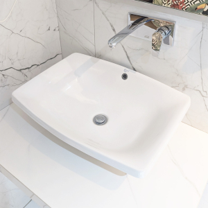 Ideal Standard Independent White Basin - 60X45cm front view