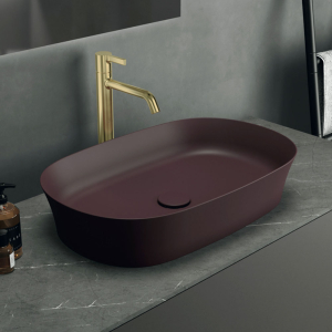 Ideal Standard Ipalyss Pomegranate Oval Counter Top Basin