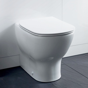 Ideal Standard White Tesi Aquablade Floor Fixed Toilet Pan