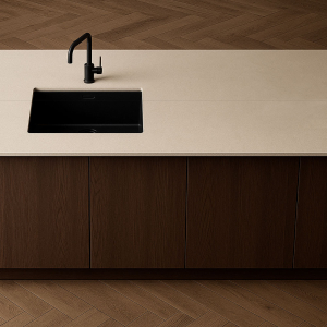 Ivory Salt and Pepper Porcelain Slab 