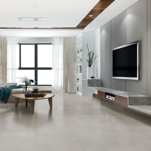 Gemma Melanie Ivory Porcelain Floor Tile - 80X80cm 