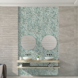 Gemma Momento Mosaic Green Wall Tile - 30X60cm