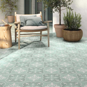 Nora Acqua Matt Tile - 15X15cm