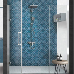 Ocean Geo Dark Blue Wall Tile - 30X60cm