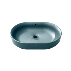 Omni+ Ash Blue Counter Top Basin - 62X43cm
