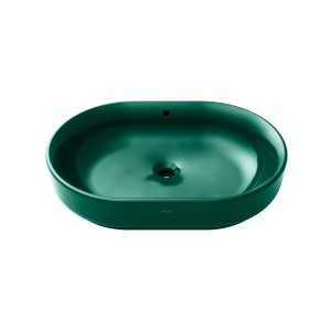 Omni+ Forest Green Counter Top Basin - 62X43cm