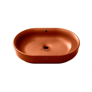 Omni+ Scarlet Red Counter Top Basin - 62X43cm