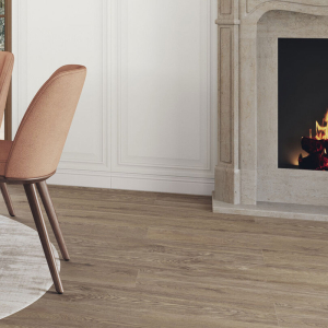 Prague Wood Dark Beige Floor Tile - 19.5X160cm