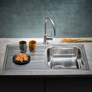 REGINOX Comfort Stainless Steel Kitchen Sink - 86X50CM