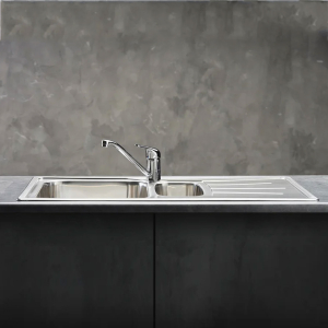 REGINOX Comfort Stainless Steel Kitchen Sink - 100X50CM