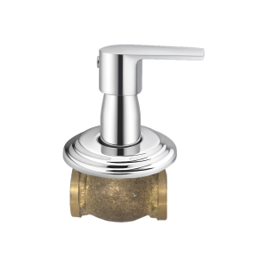 Royce Chrome Concealed Stopcock - 1/2inch