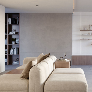 Seattle Grey Porcelain Tile - 50X100cm