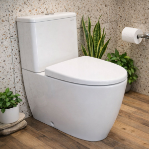 TOTO White Square Close Couple Toilet Set Mood Image