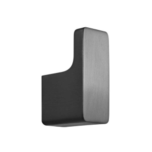 VADO Shama Black Square Robe Hook