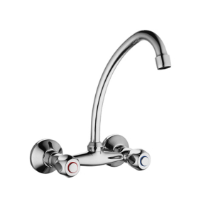 Yorke Bonita Chrome Pillar Type Sink Mixer