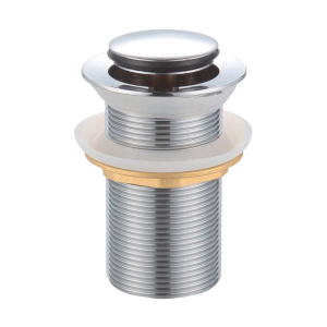 Yorke Chrome Clic Clack Basin Waste Unslotted