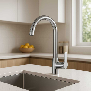 Yorke Prestige Chrome Pillar Type Sink Mixer