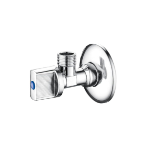 Yorke Quater Turn Rectangle Chrome Angle Valve & Flange