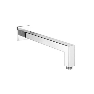 Yorke Square Chrome Shower Arm 40cm