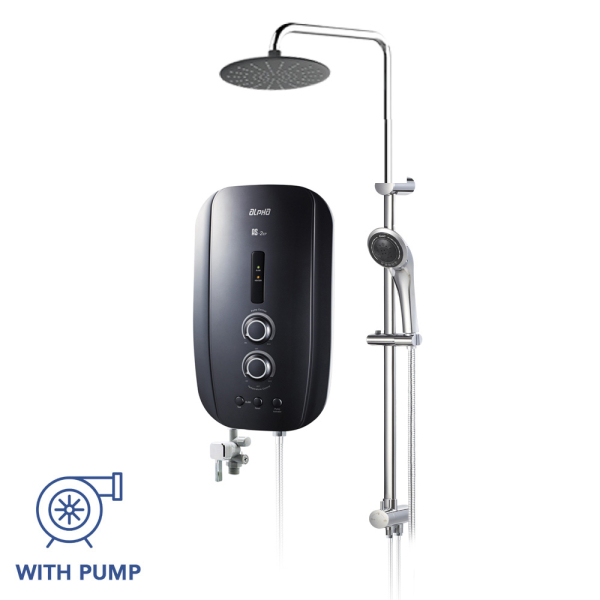 Alpha Instant Shower Heater With Pump Alpha Instant Shower Heater