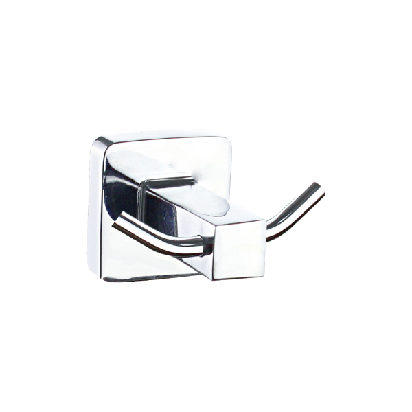 Yorke Chrome Double Robe Hook Ideal Ceramics